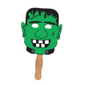 Scary Character Frankenstein Stock Shape Fan/Mask